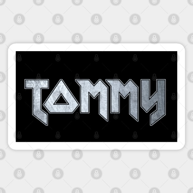 Heavy metal Tommy Magnet by KubikoBakhar